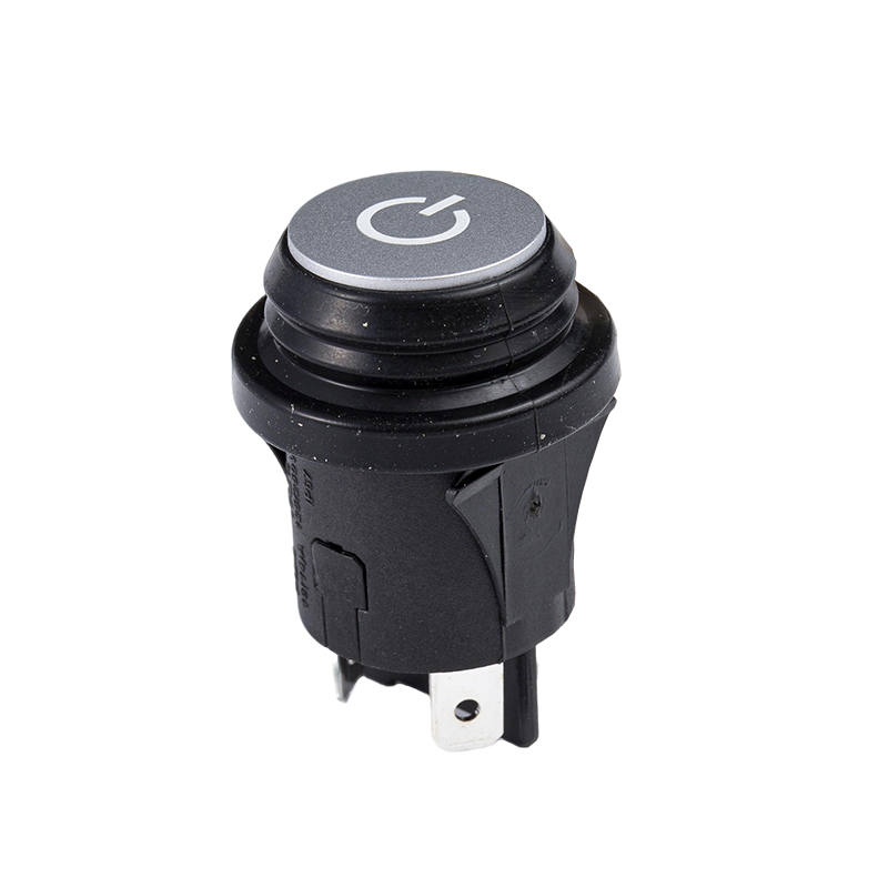 P12-4N Black and white high current type High stabilitas button switch